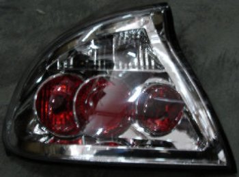 TIGRA ФОНАРЬ ЗАДН ВНЕШН Л+П (КОМПЛЕКТ) ТЮНИНГ (LEXUS ТИП) ПРОЗРАЧ ВНУТРИ ХРОМ BODYPARTS optgr94-740h-n