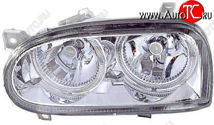 14 599 р. GOLF ФАРА Л+П (КОМПЛЕКТ) ТЮНИНГ (DEPO) ПРОЗРАЧ ВНУТРИ ХРОМ DEPO vwglf92-003h-n  с доставкой в г. Пермь
