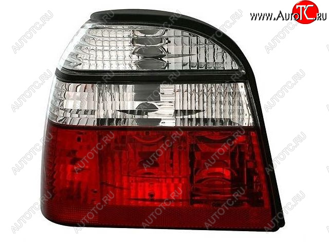 1 499 р. GOLF ФОНАРЬ ЗАДН ВНЕШН ЛЕВ ХРУСТАЛ КРАСН-БЕЛ BODYPARTS vwglf92-746rw-l  с доставкой в г. Пермь