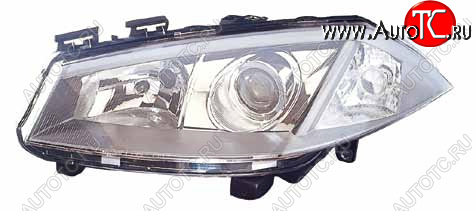 10 599 р. Левая фара (с электрокорректором, ксенон) BodyParts  Renault Megane  седан (2002-2006)  дорестайлинг  с доставкой в г. Пермь