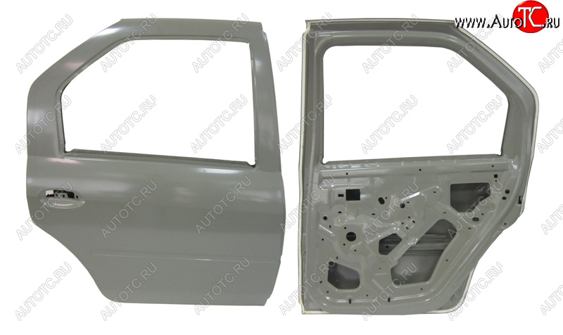 14 299 р. LOGAN ДВЕРЬ ЗАДН ЛЕВ БЕЗ ОТВ ПМОЛДИНГ (Китай) BODYPARTS rnlog10-520-l  с доставкой в г. Пермь