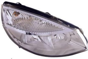Правая фара (под корректор) DEPO Renault Scenic  2 (2003-2009)