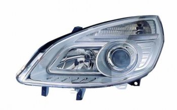 Левая фара (под корректор) DEPO Renault Scenic  3 (2009-2012)