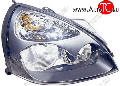 5 249 р. Правая фара (под корректор) DEPO  Renault Clio  BB (2001-2012) рестайлинг, хэтчбэк 5 дв.  с доставкой в г. Пермь