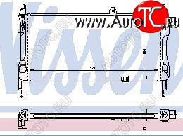 1 859 р. KADETT РАДИАТОР ОХЛАЖДЕН (см.каталог) BODYPARTS opkad84-912  с доставкой в г. Пермь