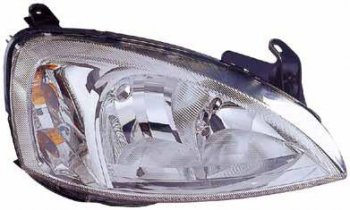 Правая фара (c электрокорректором) DEPO Opel Corsa  C (2000-2006)