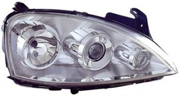 Правая фара (под корректор) DEPO Opel Corsa  C (2000-2006)