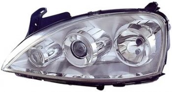 Левая фара (под корректор) DEPO Opel Corsa  C (2000-2006)