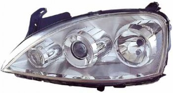 Левая фара (под корректор) DEPO Opel Corsa  C (2000-2006)