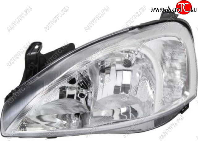 6 999 р. Левая фара (c электрокорректором) DEPO  Opel Corsa  C (2000-2006)  с доставкой в г. Пермь