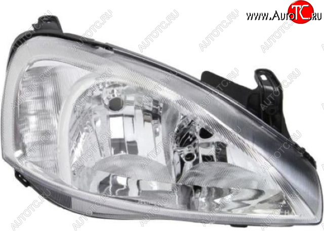6 999 р. Правая фара (c электрокорректором) DEPO Opel Corsa C (2000-2006)  с доставкой в г. Пермь