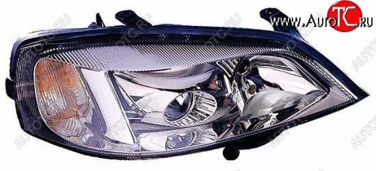 6 999 р. Фара правая DEPO (корректор)  Opel Astra  G (1998-2005) седан  с доставкой в г. Пермь