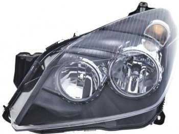 Левая фара (c электрокорректором) DEPO Opel Astra  H (2004-2007) хэтчбек 5дв дорестайлинг