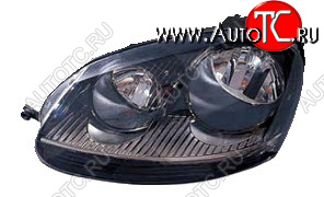 10 799 р. Левая фара (c электрокорректором) DEPO  Volkswagen Golf  5 (2003-2009) хэтчбэк  с доставкой в г. Пермь
