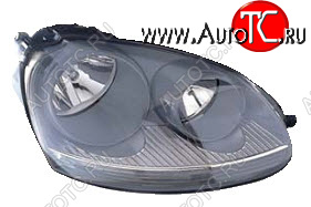 8 799 р. Правая фара (c электрокорректором) DEPO  Volkswagen Golf  5 (2003-2009) универсал, хэтчбэк  с доставкой в г. Пермь