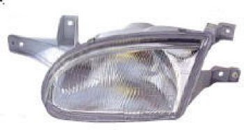 Левая фара (под корректор) DEPO Hyundai Accent  X3 (1994-2000) седан дорестайлинг, седан рестайлинг