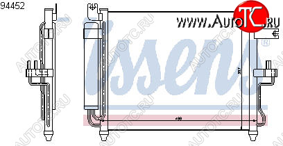 3 699 р. ACCENT КОНДЕНСАТОР КОНДИЦ MT BODYPARTS hnacc00-930  с доставкой в г. Пермь