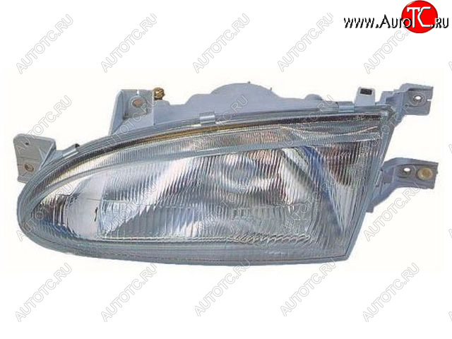 3 469 р. Левая фара BODYPARTS  Hyundai Accent  X3 (1994-1997) седан дорестайлинг  с доставкой в г. Пермь