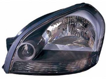 Левая фара (под корректор) DEPO Hyundai Tucson  JM (2004-2010)
