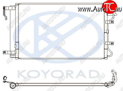 5 849 р. CERATO КОНДЕНСАТОР КОНДИЦ (KOYO) KOYORAD kacet04-932  с доставкой в г. Пермь