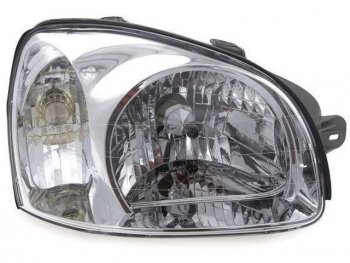 Правая фара (под корректор) DEPO Hyundai Santa Fe  SM (2000-2012)