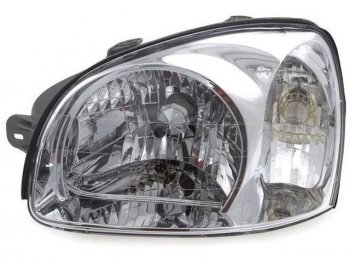Левая фара (под корректор) DEPO Hyundai Santa Fe  SM (2000-2012)