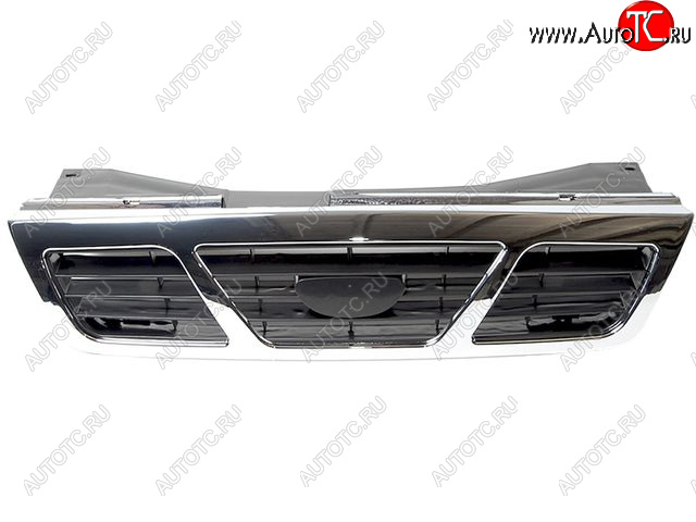 1 129 р. Решетка радиатора (пр-во Китай) BODYPARTS Daewoo Nexia дорестайлинг (1995-2008) (хром)  с доставкой в г. Пермь