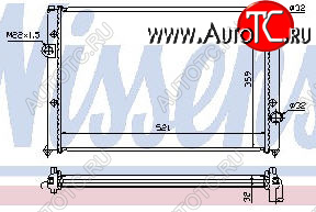 2 799 р. PASSAT РАДИАТОР ОХЛАЖДЕН (см.каталог) BODYPARTS vwpas93-913  с доставкой в г. Пермь