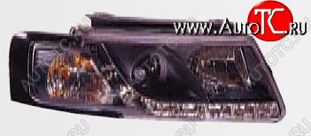 28 549 р. PASSAT ФАРА Л+П (КОМПЛЕКТ) ТЮНИНГ ЛИНЗОВАН (DEVIL EYES) , ЛИТОЙ УК.ПОВОР (SONAR) ВНУТРИ ЧЕРН SONAR vwpas97-005b-n  с доставкой в г. Пермь