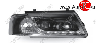 29 749 р. PASSAT ФАРА Л+П (КОМПЛЕКТ) ТЮНИНГ ЛИНЗОВАН (DEVIL EYES) , ЛИТОЙ УК.ПОВОР (JUNYAN) ВНУТРИ ЧЕРН JUNYAN vwpas97-007b-n  с доставкой в г. Пермь