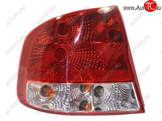 4 299 р. Левый фонарь DEPO Chevrolet Aveo T200 седан (2003-2008)  с доставкой в г. Пермь