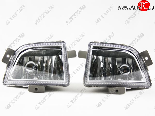 2 569 р. Комплект противотуманных фар (пр-во Китай) BODYPARTS  Chevrolet Aveo  T200 (2003-2008) седан  с доставкой в г. Пермь