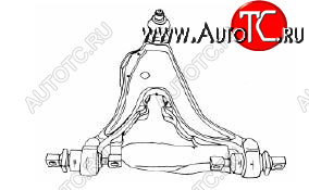 4 099 р. S70 {V70 97-02850 91-96} РЫЧАГ ПЕРЕДН ПОДВЕСКИ ЛЕВ НИЖН С ТУРБО (Тайвань) SH vvs7097-811-l  с доставкой в г. Пермь