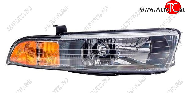 6 349 р. Правая фара BodyParts  Mitsubishi Galant  8 (1998-2005)  рестайлинг седан  с доставкой в г. Пермь