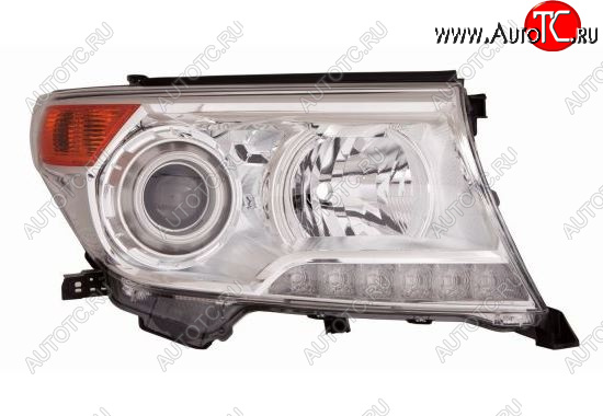 35 549 р. Правая фара (ксенон) DEPO Toyota Land Cruiser 200 1-ый рестайлинг (2012-2015)  с доставкой в г. Пермь