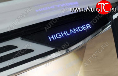 31 999 р. HIGHLANDER ПОРОГ-ПОДНОЖКА Л+П (КОМПЛЕКТ) С ПОДСВЕТ BODYPARTS tyhig12-4a0-n  с доставкой в г. Пермь