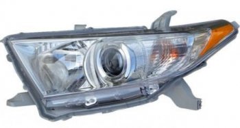 Левая фара (под корректор) DEPO Toyota Highlander  XU40 (2010-2013) рестайлинг