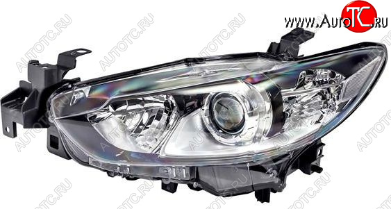 10 799 р. Левая фара (линзован, под корректор) DEPO  Mazda 6  GJ (2012-2015) дорестайлинг седан  с доставкой в г. Пермь