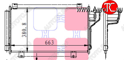 6 199 р. 3 (MAZDA 6 13-) КОНДЕНСАТОР КОНДИЦ BODYPARTS mzx0313-931  с доставкой в г. Пермь
