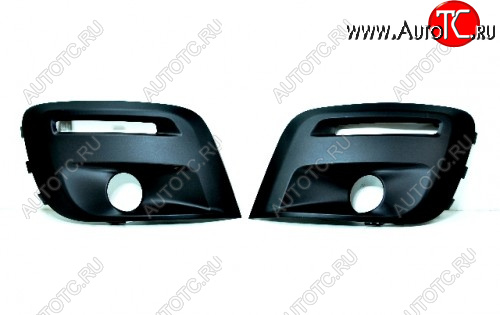 2 449 р. PARTNER {BERLINGO 15-} РЕШЕТКА БАМПЕРА ПЕРЕДН Л+П (КОМПЛЕКТ) С ОТВ ППРОТИВОТУМ , DRL( ХОД. ОГНИ) (Тайвань) API pgpar15-190-n  с доставкой в г. Пермь
