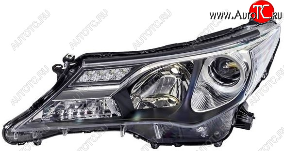 21 349 р. Левая фара (под корректор, диодная) DEPO  Toyota RAV4  XA40 (2012-2015) 5 дв. дорестайлинг  с доставкой в г. Пермь