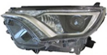 Левая фара (с электрокорректором, диодная) BodyParts Toyota RAV4  XA40 (2015-2019) 5 дв. рестайлинг