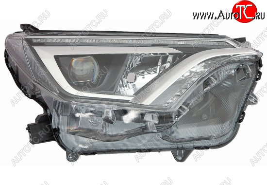 42 799 р. Правая фара (с электрокорректором, диодная) DEPO  Toyota RAV4  XA40 (2015-2019) 5 дв. рестайлинг  с доставкой в г. Пермь