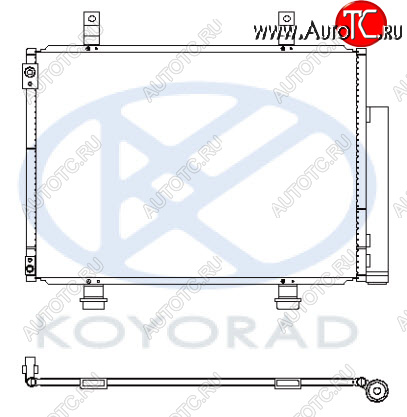 12 199 р. SWIFT КОНДЕНСАТОР КОНДИЦ (KOYO) KOYORAD szswf11-930  с доставкой в г. Пермь