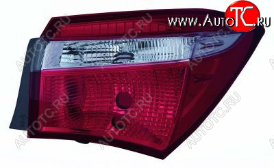 7 349 р. Правый фонарь DEPO Toyota Corolla E180 дорестайлинг (2013-2016)  с доставкой в г. Пермь