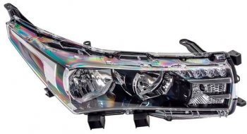 Правая фара (диодная, под корректор) DEPO Toyota Corolla  E180 (2013-2016) дорестайлинг