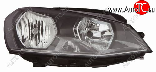 12 749 р. Левая фара (c электрокорректором) DEPO  Volkswagen Golf  7 (2012-2017) дорестайлинг, хэтчбэк 5 дв.  с доставкой в г. Пермь