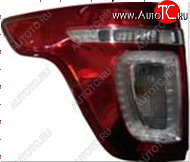 24 749 р. Левый фонарь (диодная) DEPO  Ford Explorer  U502 (2010-2016) дорестайлинг  с доставкой в г. Пермь