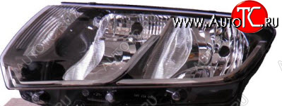 5 249 р. LOGAN (SANDERO) ФАРА ЛЕВ ПКОРРЕКТОР ВНУТРИ ЧЕРН (ориг.) BODYPARTS rnlog14-001-l  с доставкой в г. Пермь
