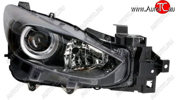 15 399 р. Правая фара (c электрокорректором) DEPO  Mazda 3/Axela  BM (2016-2019) рестайлинг седан  с доставкой в г. Пермь